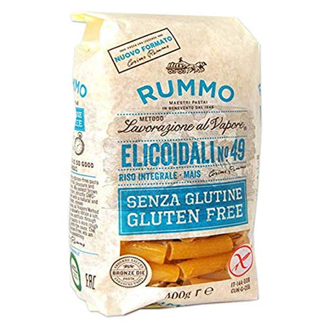 Rummo - Elicoidali N.49 Sans Gluten Bronze Dessiné - 12 Paquets De 400 G