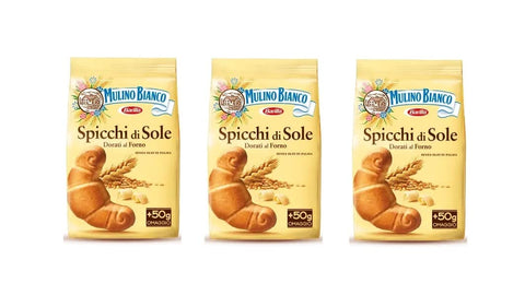 Lot De 3 Biscuits Mulino Bianco Spicchi Di Sole 350 G Italie Biscuits Gâteaux