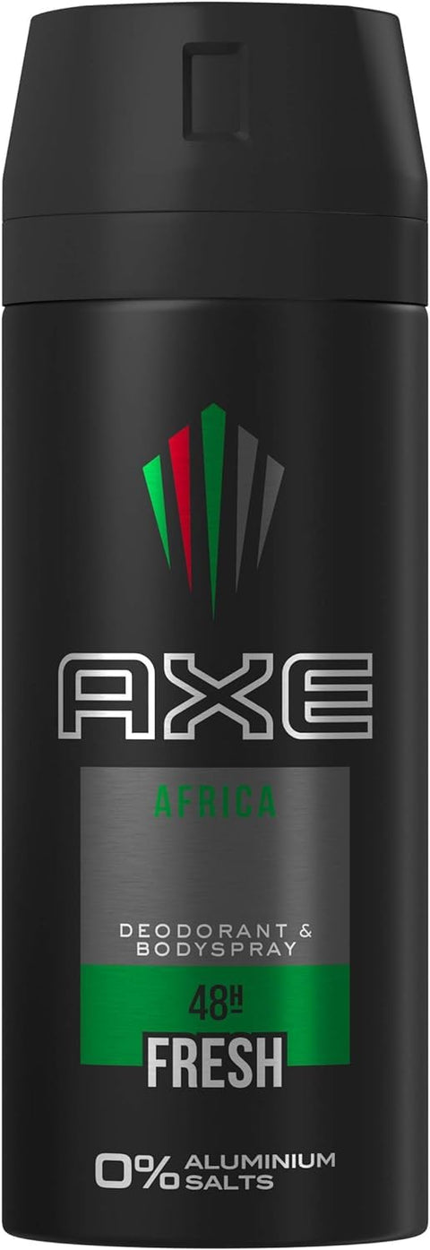 Axe, Lot De 6 Déodorants En Spray Africa, Absorbent La Transpiration, 150 Ml + Polpa Italian Gourmet 400 G