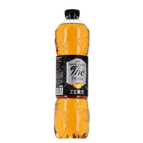 San Benedetto Zero Lot De 12 Thés Glacés En Pet 1,5 L Sans Sucre Thé Rafraîchissant