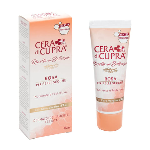 Cera Di Cupra Recette De Beauté Crème En Tube Rose 75 Ml