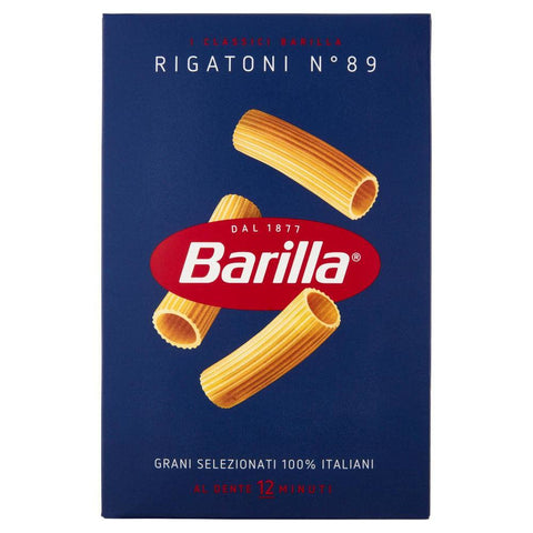 Barilla 20x Rigatoni Pâte No. 89. Italian Pâte 500 G
