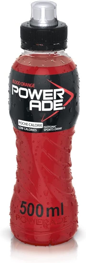 Powerade Arancia Rossa Bevanda Energetica Lot De 24 Boissons Énergisantes Rouge/Orange 50 Cl