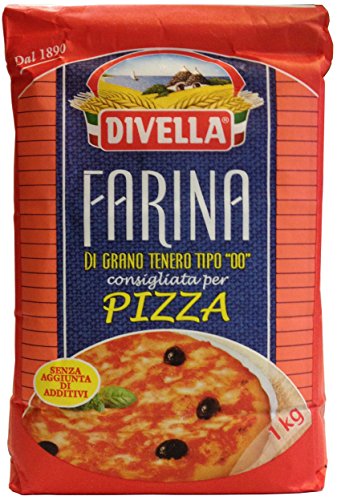Divella Farina Di Grano Tenero Tipo "00" Per Pizza Kg 1 (082654)