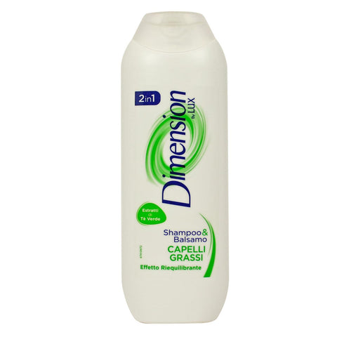 Dimension Set 12 Shampooing Graisses Vert By Lux Soin Et Traitement Des Cheveux, Multicolore, Unique