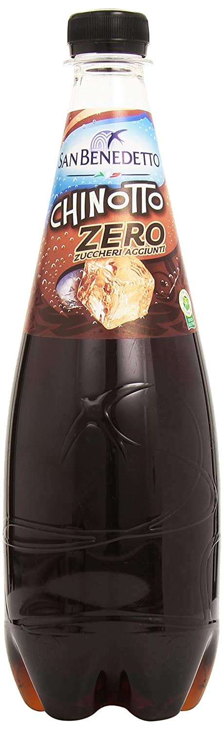 San Benedetto Chinotto Zero Pet Lot De 6 Bouteilles Sans Sucre 0,75 L Orange Amer Sans Sucre