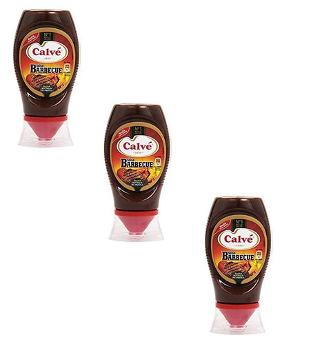 Calvé Salsa Barbecue Gusto Extra Lot De 3 Sauces De Fête Saveur Italienne 250 Ml