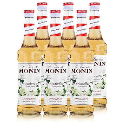 Sirop De Fleur De Sureau Monin 700 Ml X 6