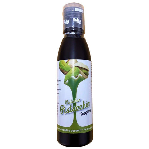 Halta Mini Topping Pistacchio Lot De 3 Sauces Pistache Pour Desserts, Gâteaux, Glaces, 200 G De Produit De Pâtisserie