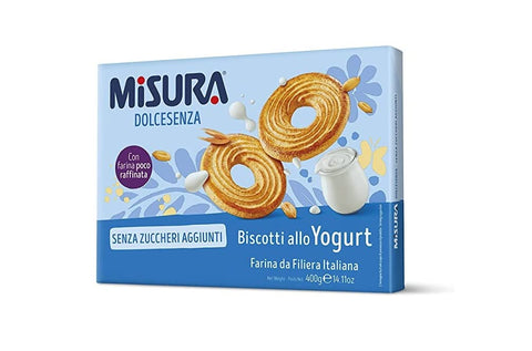 Misura Dolcesenza Biscotti Allo Yogurt Senza Zuccheri Aggiunti Biscuits Au Yaourt Sans Sucre Ajouté Biscuits 400 G