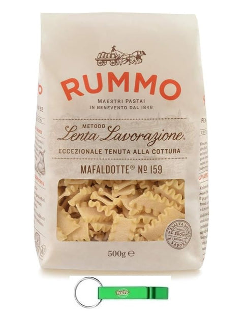 Rummo Pasta Mafaldotte N°159 Lot De 8 Pâtes Italiennes À Base De Semoule De Blé Dur, Pâtes Italiennes 500 G