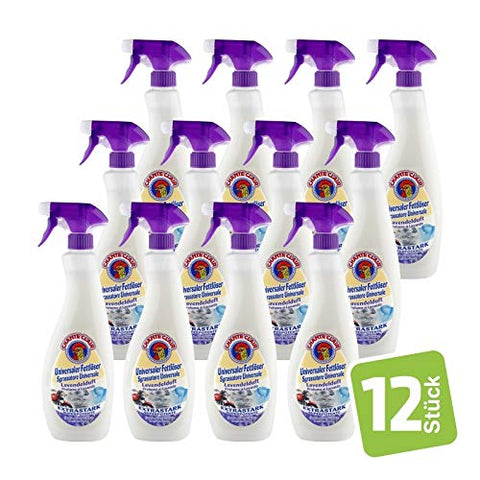 Chante Clair Lot De 12 Dégraissant Universels Parfum Lavande 750 Ml.