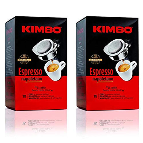 Kimbo Espresso Napoletano 18x2 Gousses