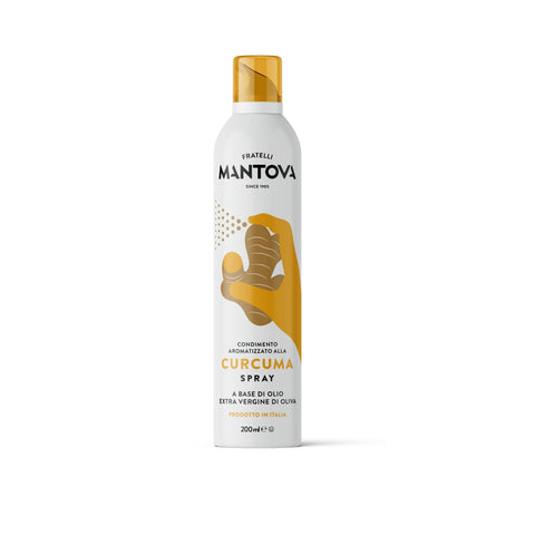 Sprayleggero Huile D'olive Extra Vierge Aromatisée Au Curcurma Spray 200 Ml
