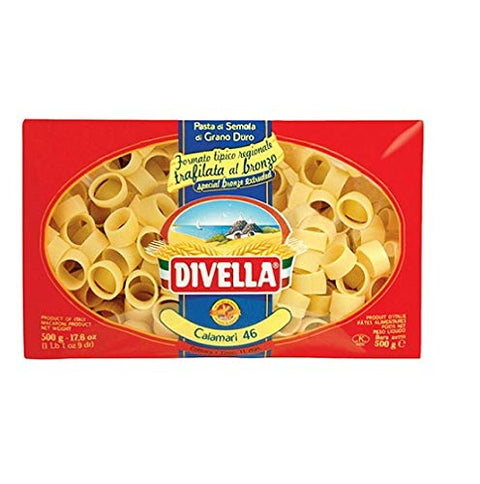 Pasta Divella 100 % Italien N°46 Calamari 500 G