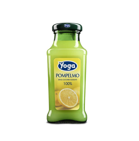 Yoga 24x Bar Grapefruit Fruit Juice Drink Beverage 200 Ml 100% Grapefruit