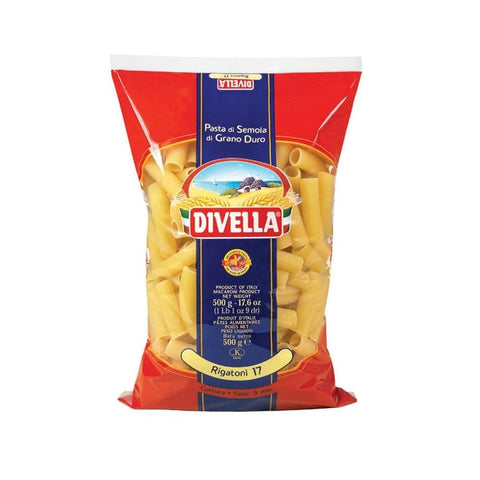 Divella Rigatoni 17 Cottura 10 Minuti Da 500 Grammi (082677)