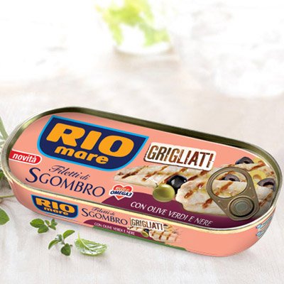 Rio Mare De Filets De Thon Grillé Avec Olive 120 Grammes - Made In Italy