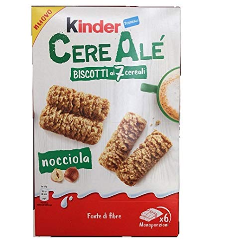 Kinder Biscuits Aux Céréales 7 Céréales Noisette X 6 Monoportions