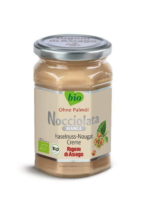 Rigoni Di Asiago - Nocciolata Bianca Pâte À Tartiner Noisettes 270 G - Lot De 6