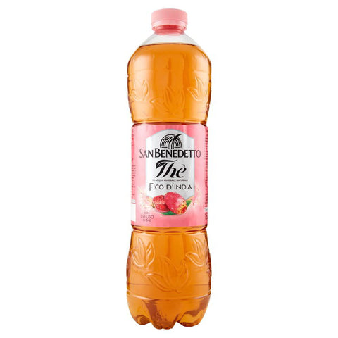 San Benedetto Thè Al Fico D'india Lot De 6 Thés Glacés Jetables En Pet 1,5 L Boisson Non Alcoolisée