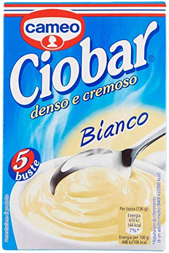 6x Cameo Ciobar Bianco Chocolat Blanc Chaud Soluble Chocolat Instantané 105g ( 5x 21g )
