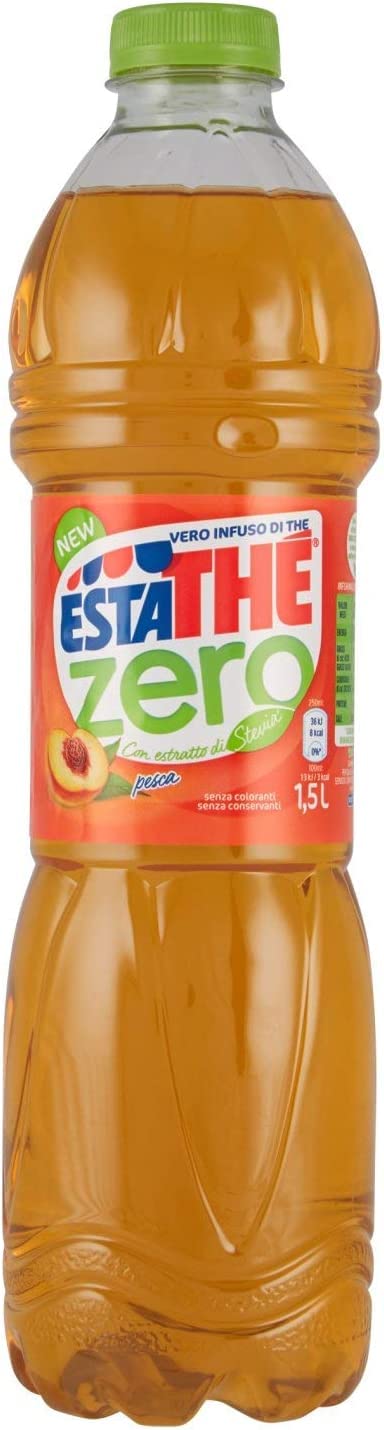 Lot De 6 Thés Glacés Ferrero The' Pesca Pet 1,5 L Estathe Zero Tea The Sans Sucre