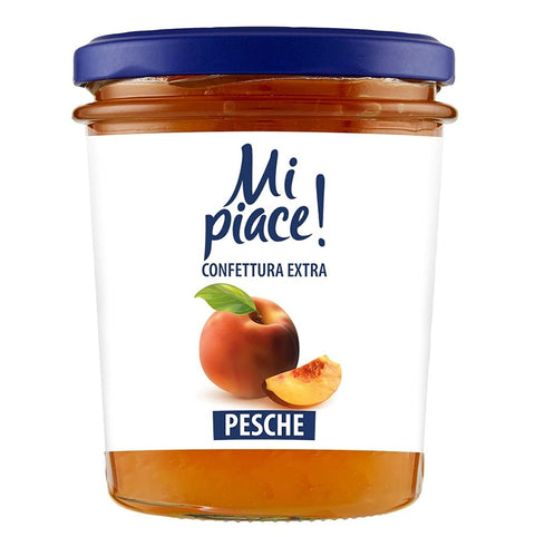 Mi Piace Confetura Extra Marmellata Pesche Confiture/Marmelade De Pêche 330 G