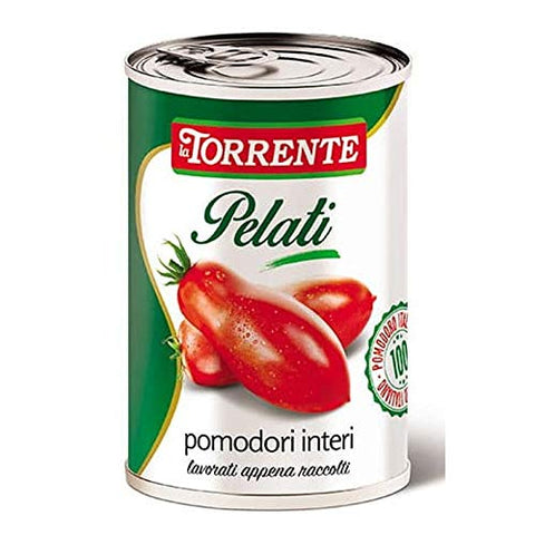 Tomates Pelées De Prune Dans Du Jus De Tomate 500g - La Torrente - Carton 24 Pièces