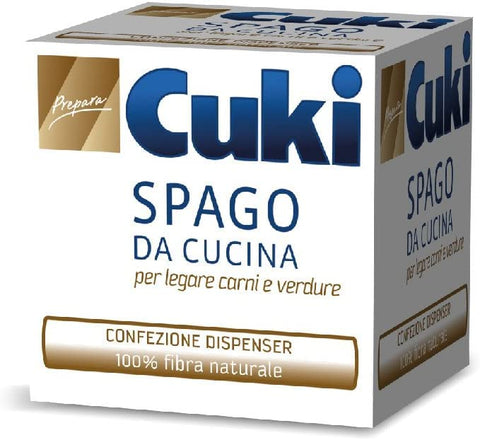 Cuki Kitchen Twine Lot De 12 Fibres De 60 M + Polpa Italien Gourmet 400 G