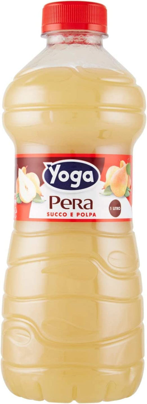 Yoga Succo Pera Lot De 6 Jus De Fruits De Poire 1 L