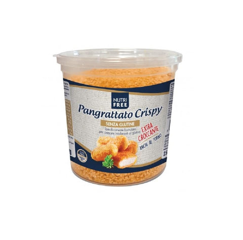 Nutrifree Pangrattato Crispy chapelure aromatisée au paprika et curcuma 250gr