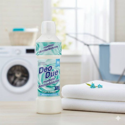 3x Deo Due – Ammorbidente Fiori d’Acqua, Adoucissant textile 1 litre