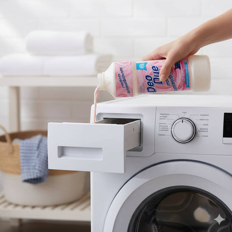 3x Deo Due – Ammorbidente Fiori Rosa, Adoucissant textile 1 litre