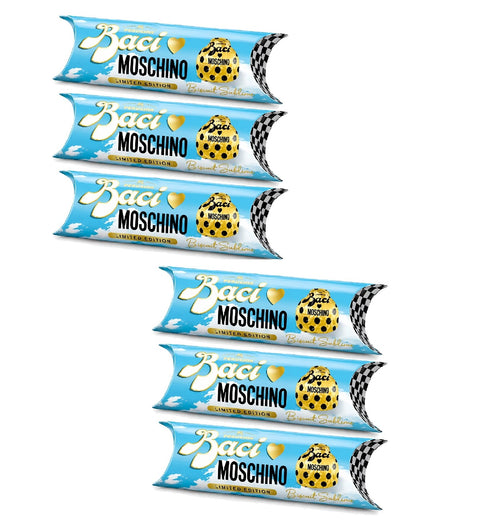 6x Baci Perugina Moschino Biscuit Sublime (3 pièces par tube)