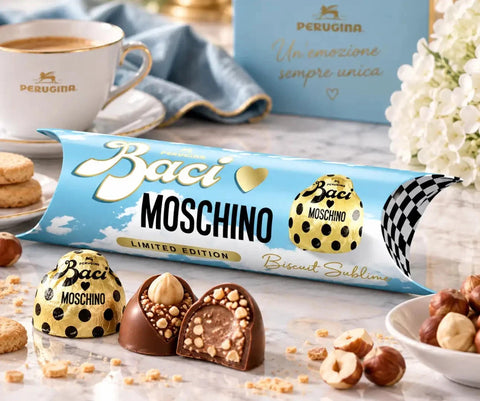 3x Baci Perugina Moschino Biscuit Sublime (3 pièces par tube)