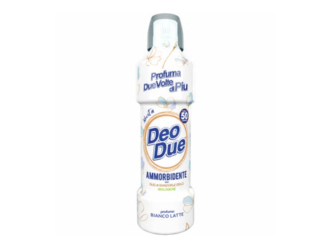 3x Deo Due – Ammorbidente essenza di Bianco Latte, Adoucissant textile 1L