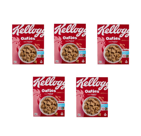5x Kellogg's Oaties Avena Croccante Flocons d'avoine croustillants  360 g
