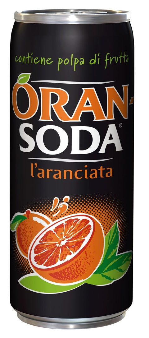 Oransoda 24 Doses X 0,33 Lt -Limonade Campari- (23 Eur) De Sapori-Italia-