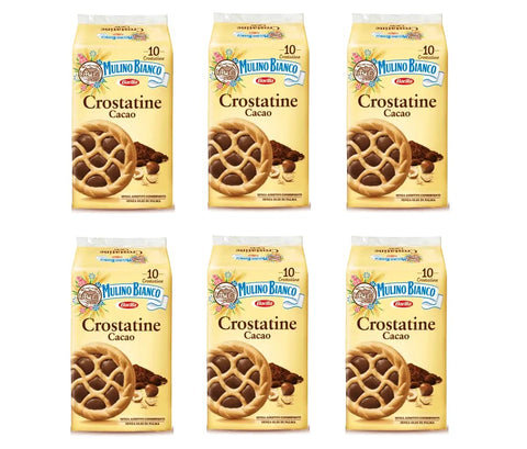 Mulino Bianco Lot De 60 Barres Chocolatées Pour Gâteaux Crostatina Cacao 40 G