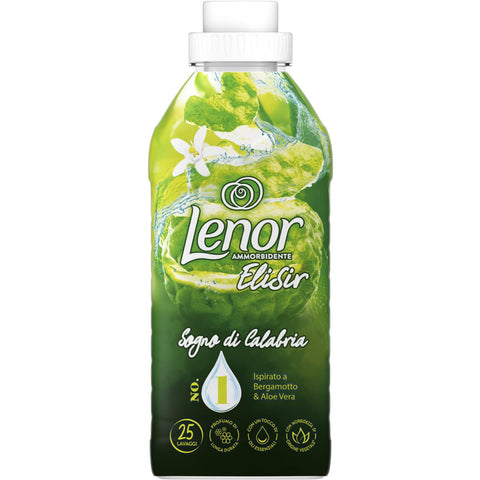 Lenor Elixir Adoucissant Machine À Laver Concentré, 200 Lavages (8 X 25), Rêve De Calabre, Parfum De Longue Durée