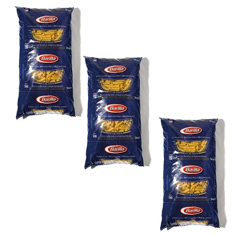 Lot De 3 Pâtes Italiennes Barilla Tortiglioni Ristorante No. 83 5 Kg