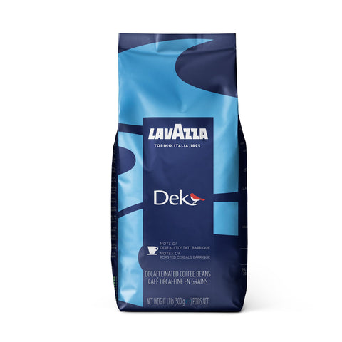 12x Lavazza Dek Decaf Whole Bean Espresso 500g