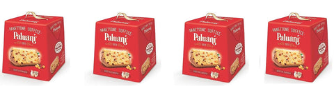 4x Paluani Panettone Soffice Aux Raisins Secs Et Aux Fruits Confits 750g