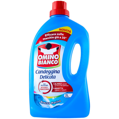 Omino Bianco Eau De Javel Douce Mousse Blanche Ou Breza Marina 2 L, 2000 Ml