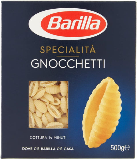 Barilla Spécialités Gnocchetti Sardi, Nouilles Courtes, Pâtes De Blé Dur - 5 Pièces 500 G [2500 G]