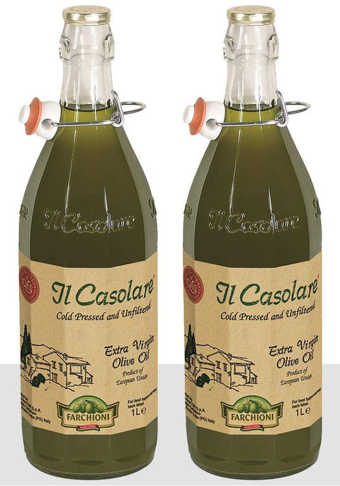 Farchioni Il Casolare Huile D'olive Extra Vierge (1l) - Paquet De 2