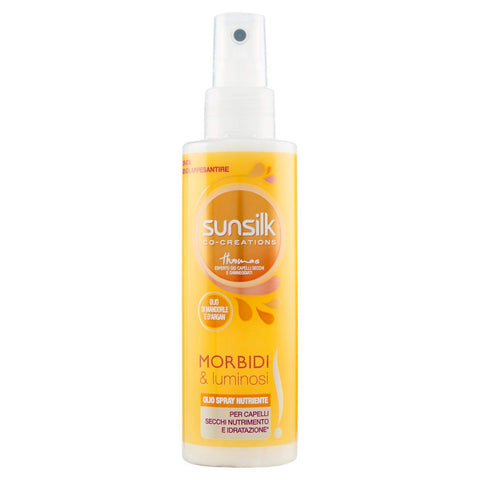 Sunsilk – Co-Creations, Spray Huile Nourrissante Pour Cheveux Doux Et Lumineux, 150 Ml