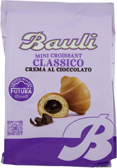 9x Bauli Extra Golosi Mini Croissant Cioccolato Gr.75 + Italian Gourmet polpa 400