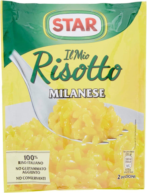 12 X Star Il Mio Risotto Allo Zafferano Riz Safran 175 G Plats Cuisinés Italiens